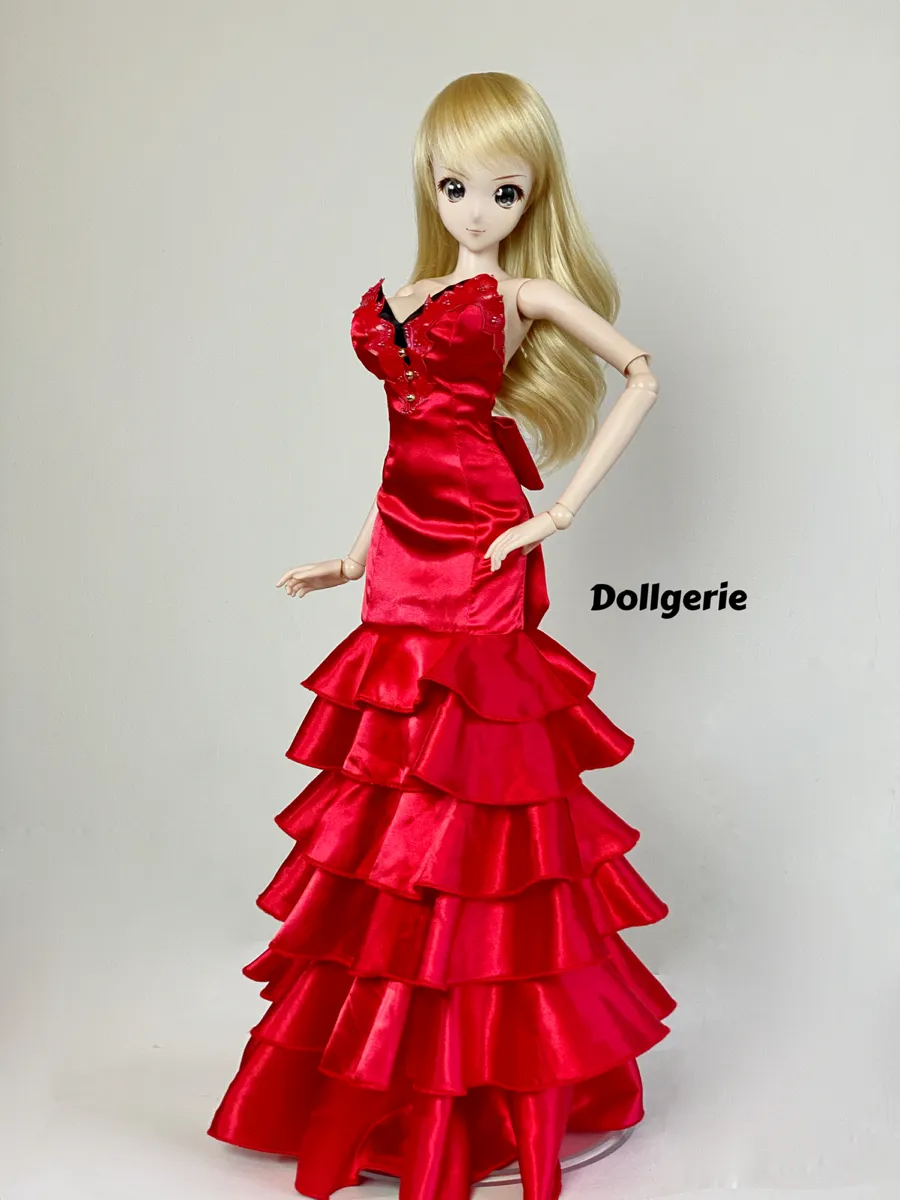 Aerith Corneo Fishtail Ball Gown for SmartDoll and DD3