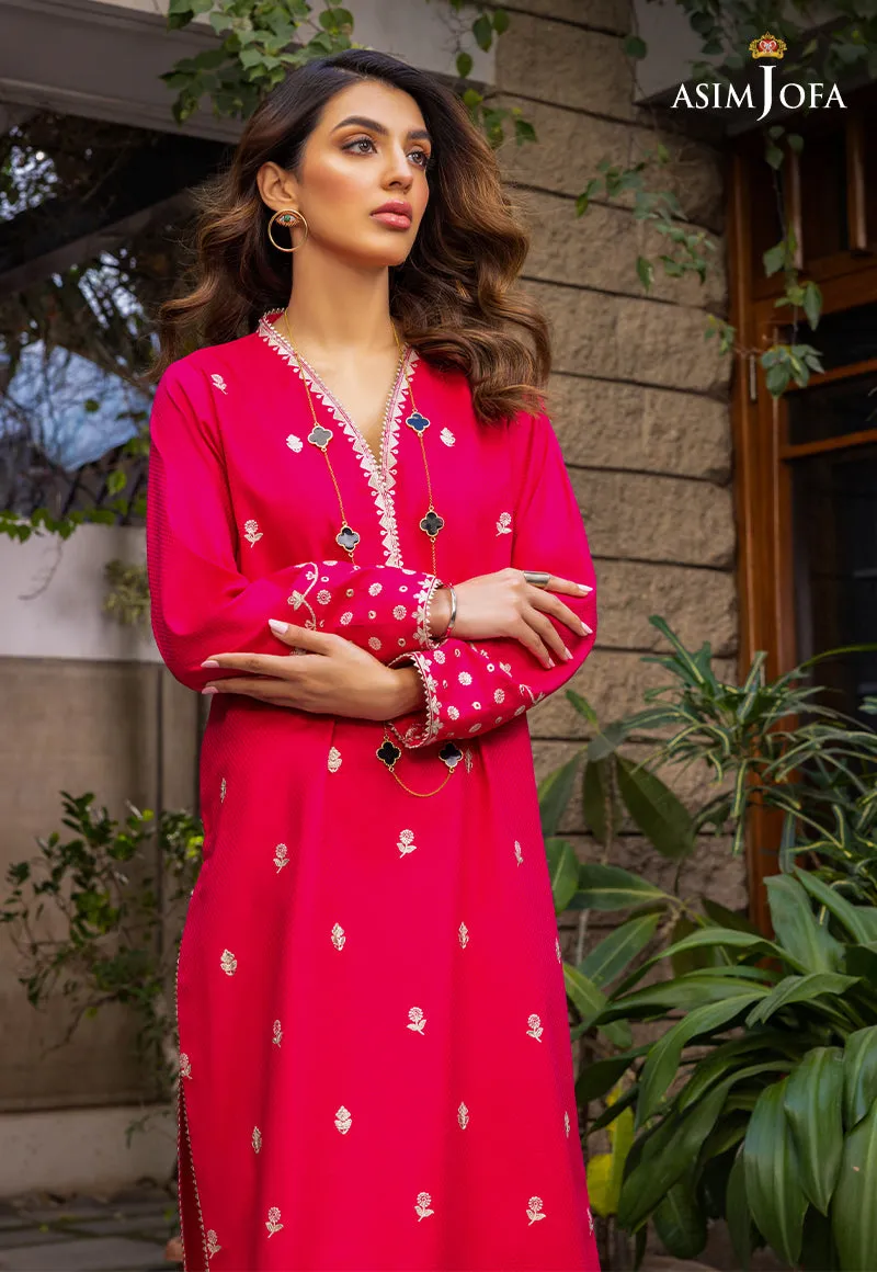 AJPE-06 (1-PC) | Asim Jofa Pret Essentials Eid Edit II Collection | Embroidered Stitched RTW Suits