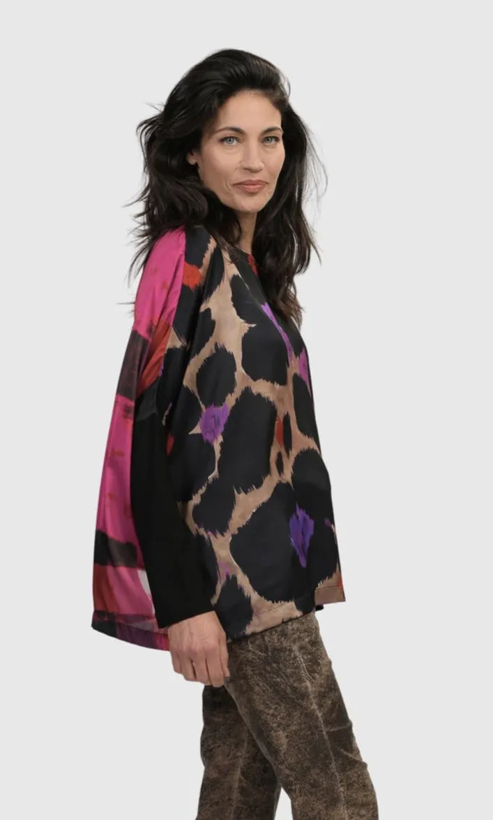 Alembika Cosmopolitan Long Sleeve Violet Tee