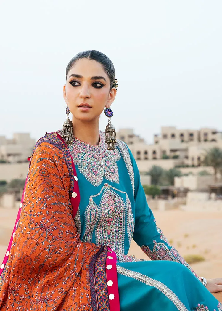 Amal | Hussain Rehar Sarab Summer Lawn Collection 2022 Vol-02 | Unstitched Embroidered Lawn Suits