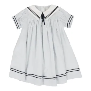 Analogie Sailor Dress Short Sleeve - Light Blue