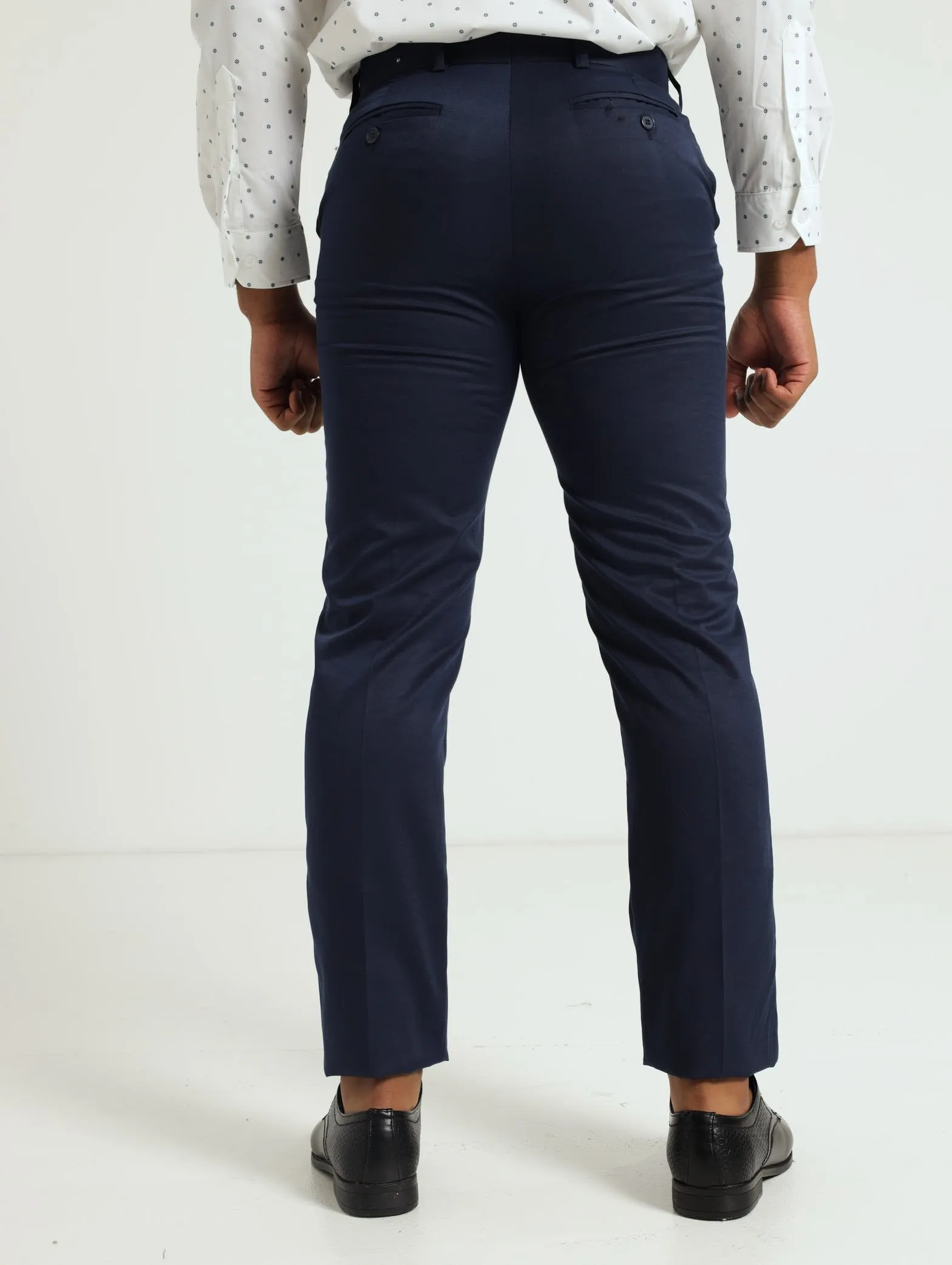 Basic Formal Trouser - Dark Navy
