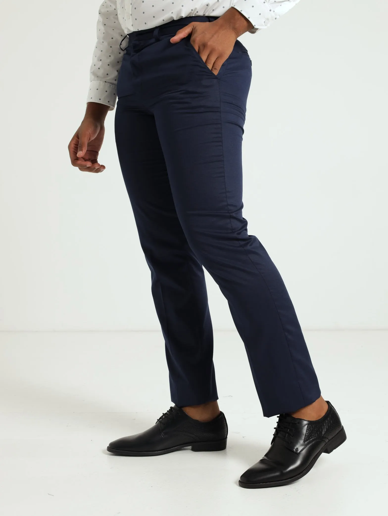 Basic Formal Trouser - Dark Navy
