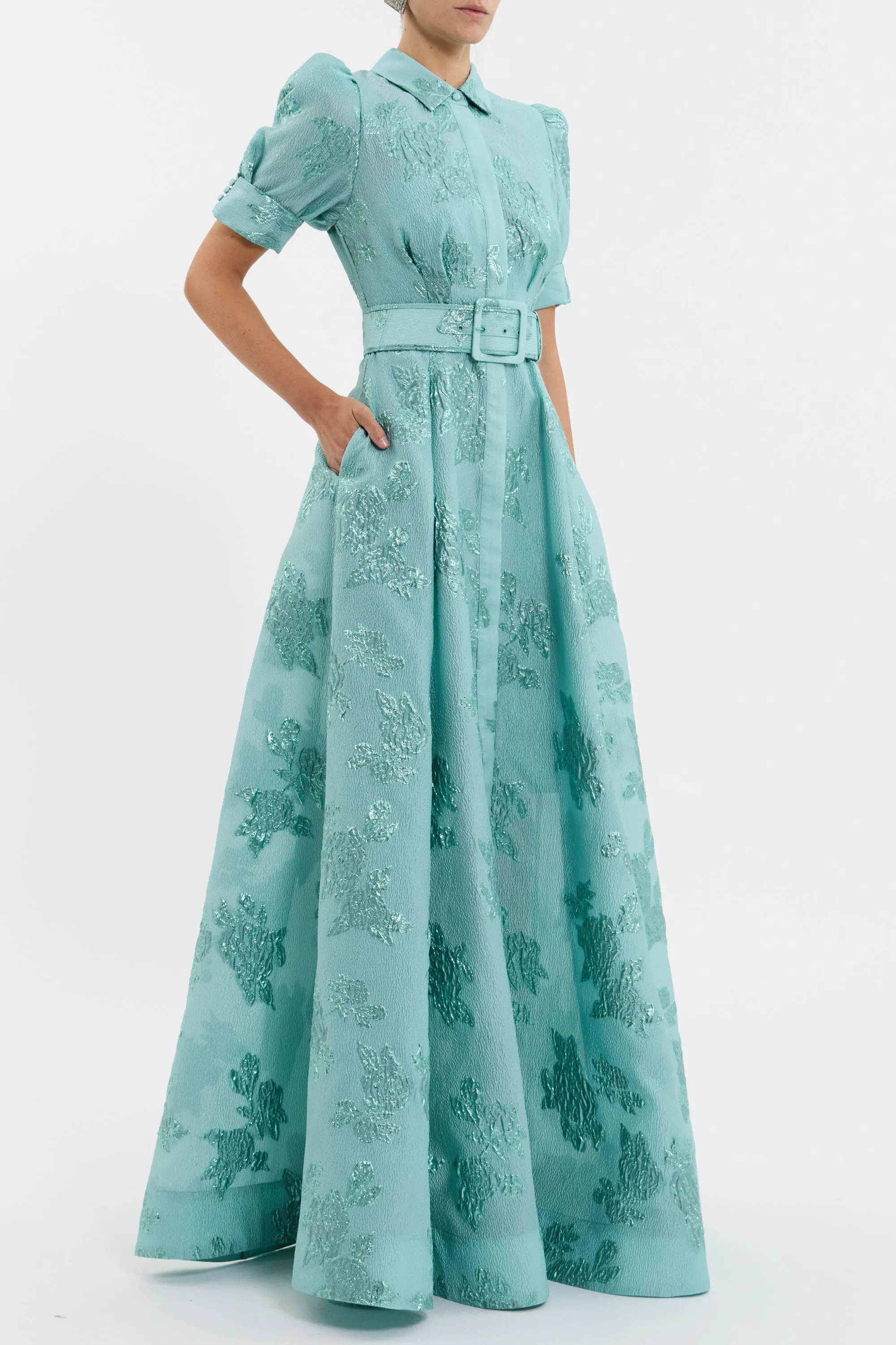 Benette Short Sleeve Gown