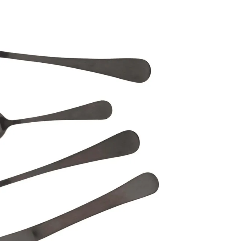 Bergner Cutlery Black Matt Stainless Steel 24 Piece