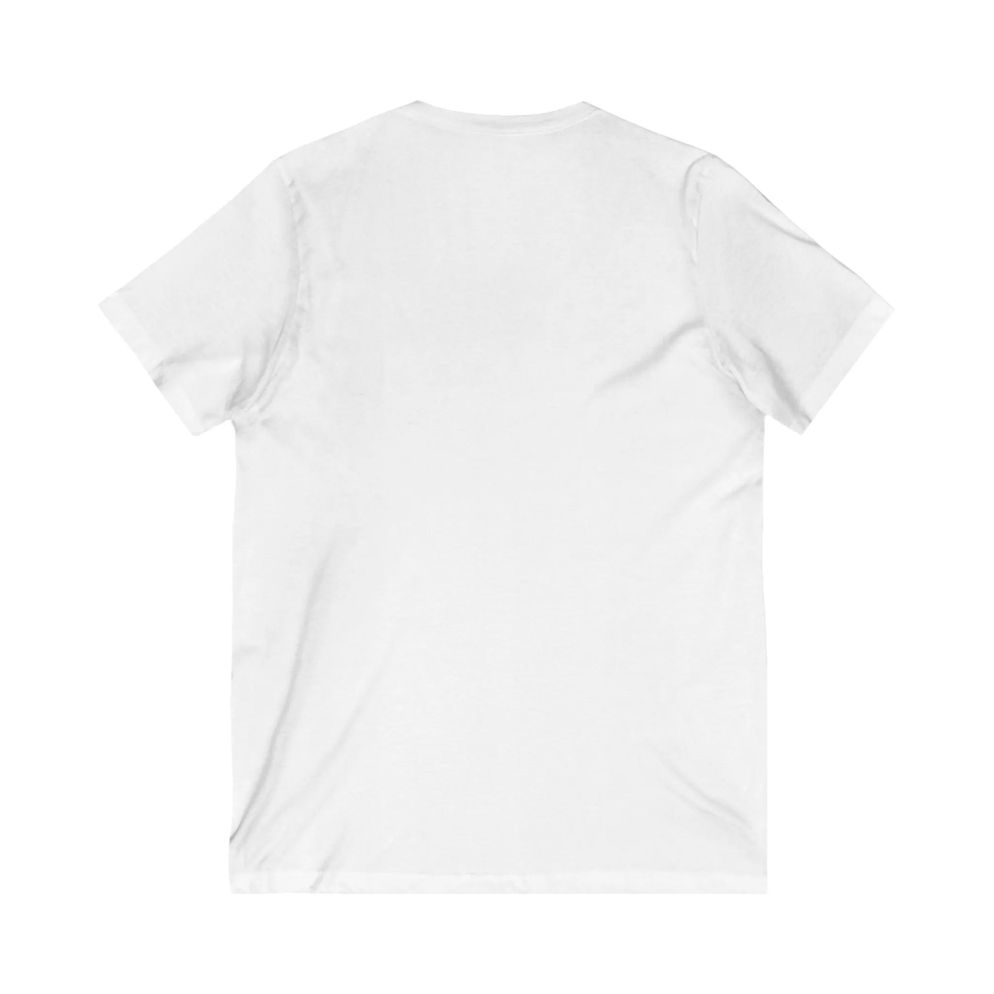 Blackout Unisex V-Neck Tee by Draw it Out®