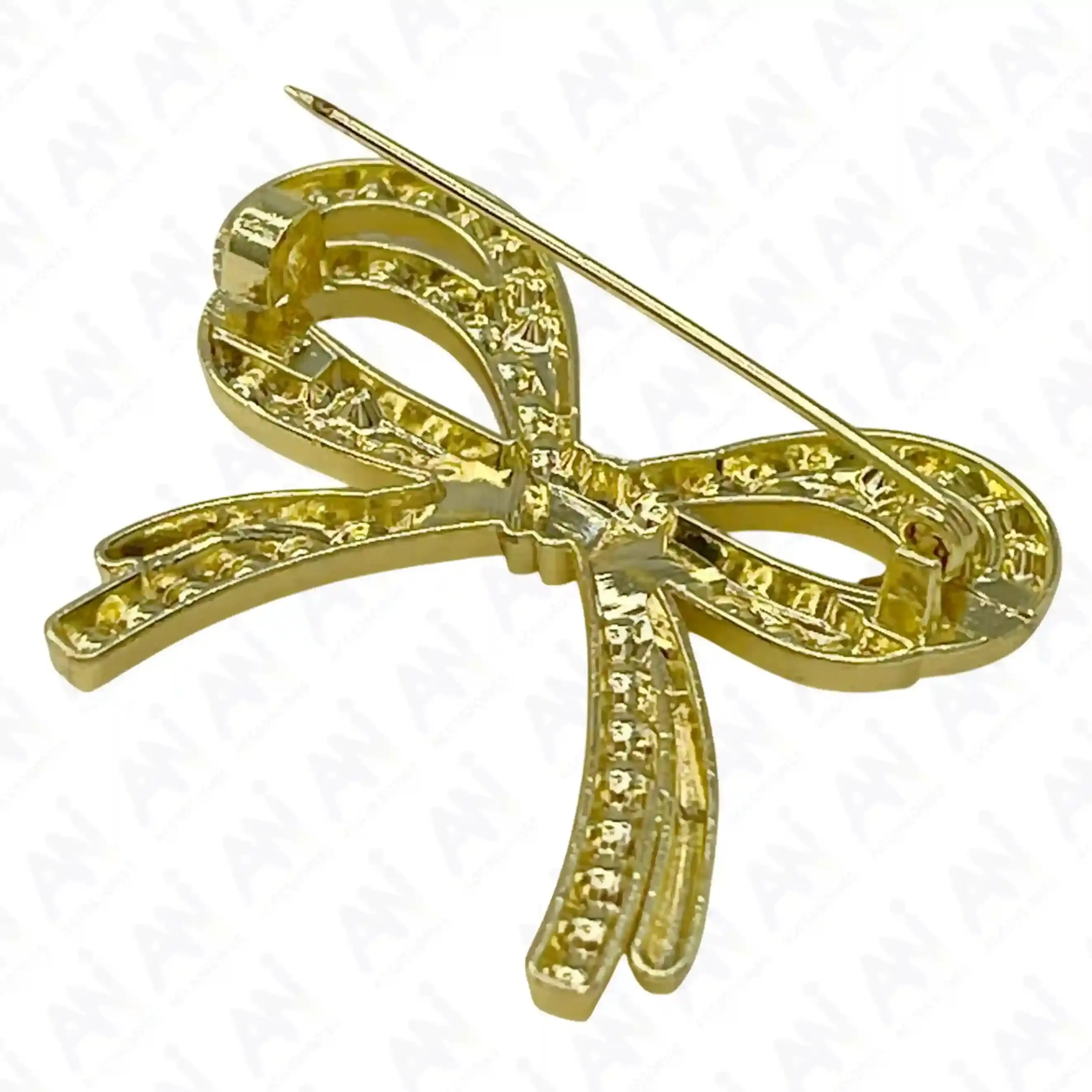 Bow Pearl Rhinestone Brooch for Women's Fashion