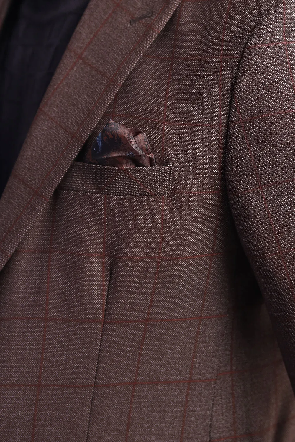 Brown Check Coat