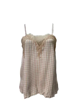 CAMI Women's Rose Dust Sleeveless Top #237 S NWT