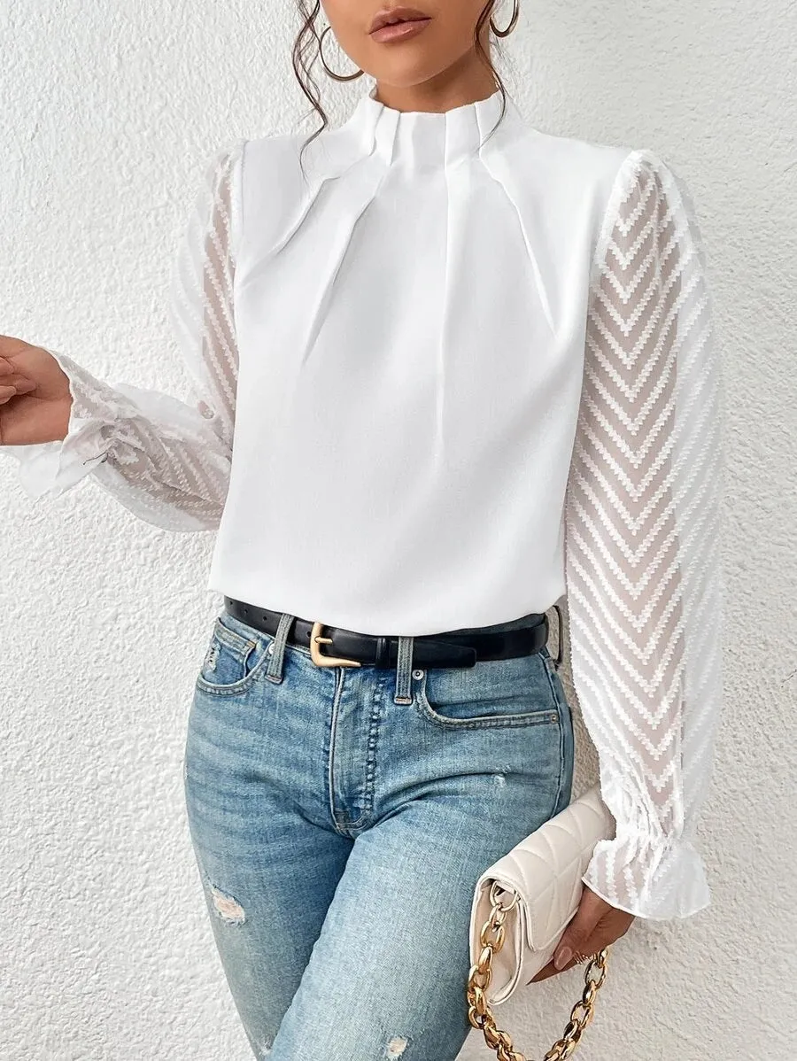 Claire - Classic Comfort Blouse