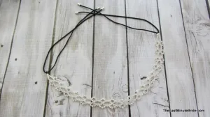 Clear Rhinestone Lattice Pattern Headband