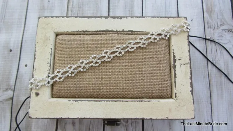 Clear Rhinestone Lattice Pattern Headband