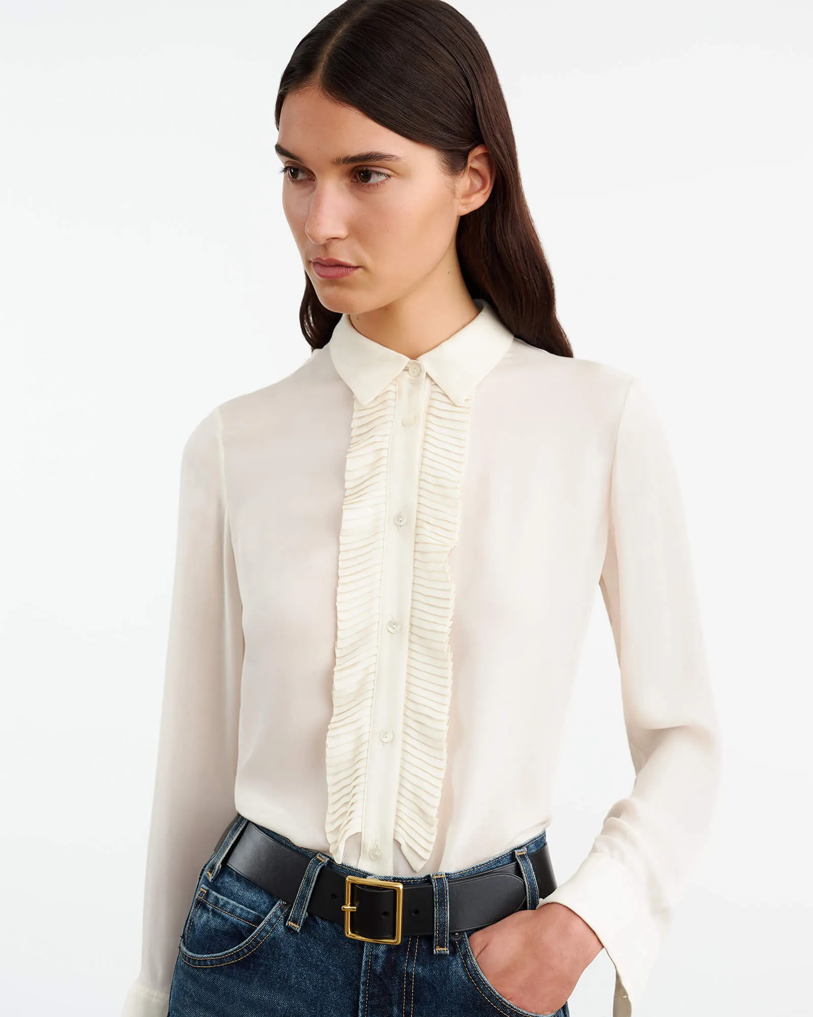 DANIKA SILK SHIRT