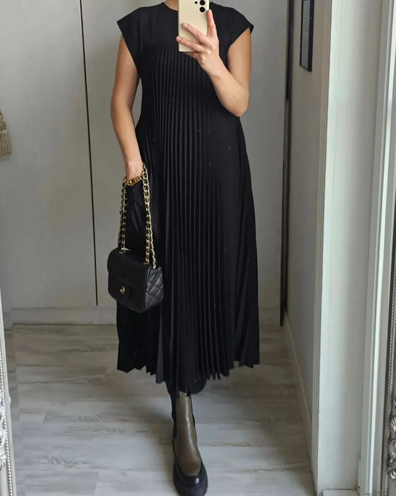 Destiny™ Elegant Pleated Dress