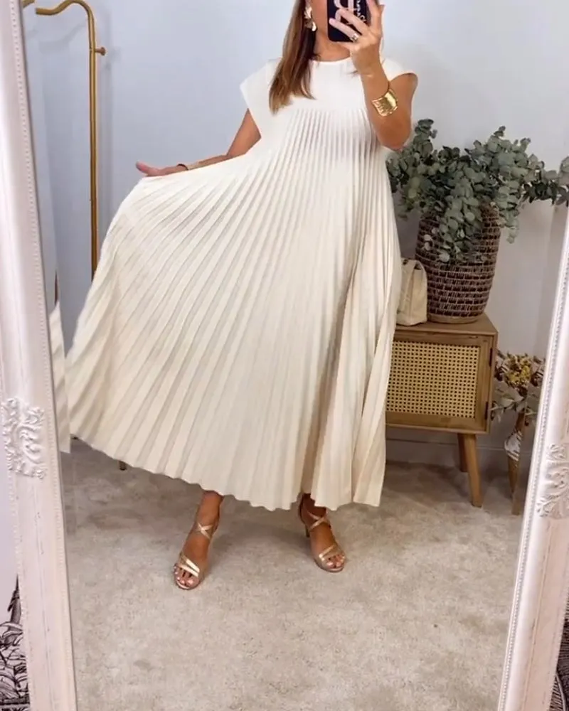 Destiny™ Elegant Pleated Dress