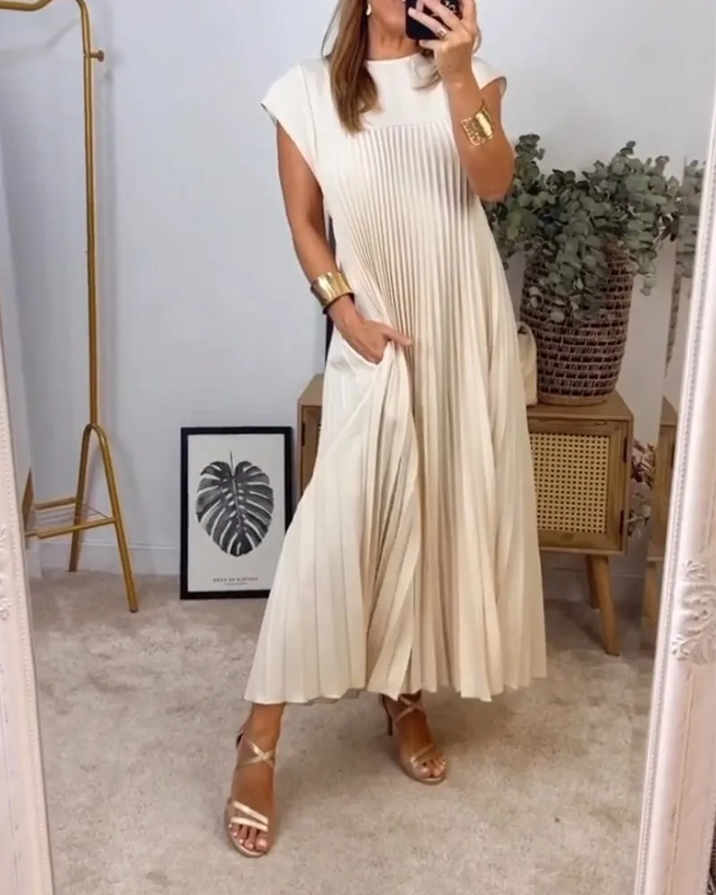 Destiny™ Elegant Pleated Dress