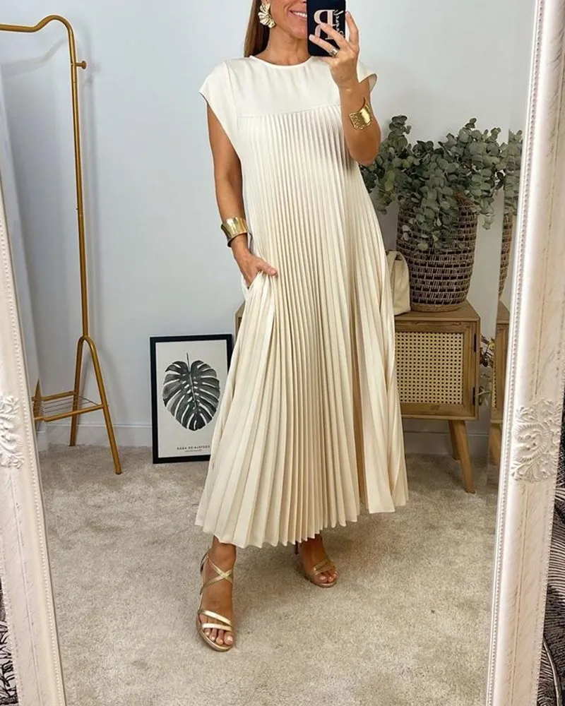 Destiny™ Elegant Pleated Dress