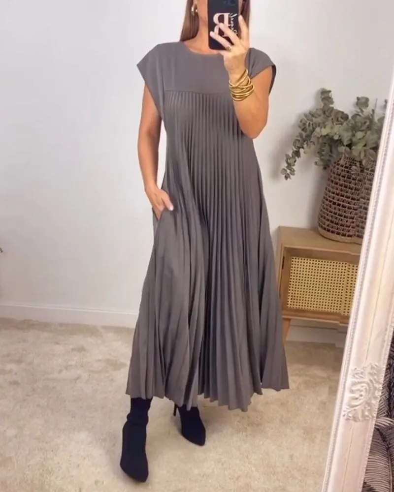 Destiny™ Elegant Pleated Dress