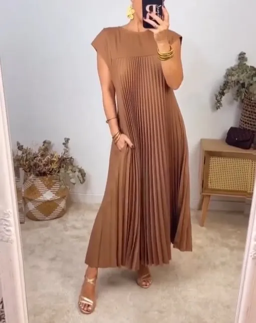 Destiny™ Elegant Pleated Dress