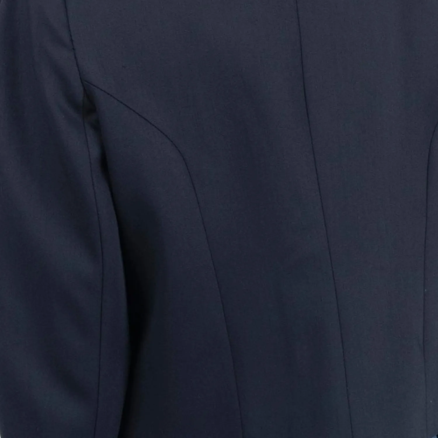 Diana Cropped Women Blazer In Navy Blue