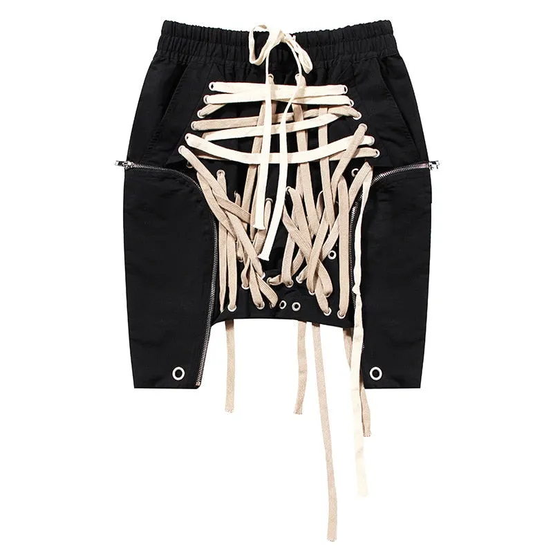 Elastic Irregular Half-body Skirt
