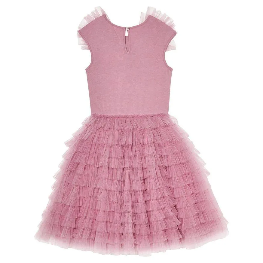 Empire Rose Tutu Dress - Orchid
