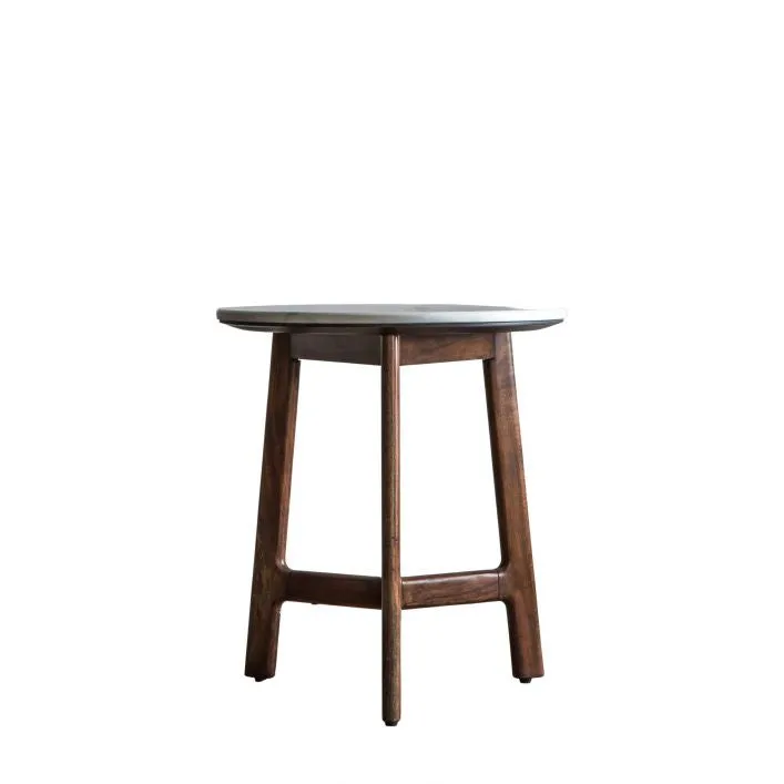 FRESCA Marble Top Side Table