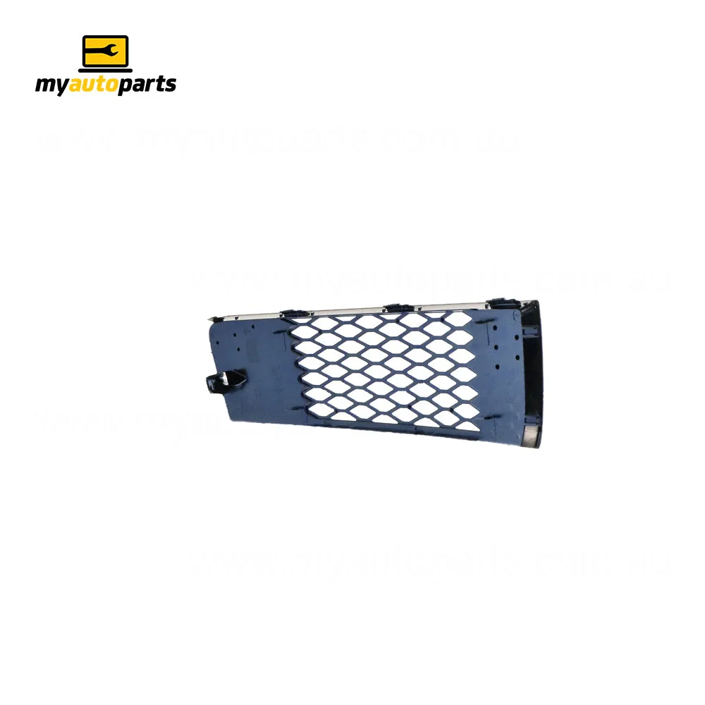 Front Bar Grille Passenger Side Genuine Suits Audi Q7 4L 11/2009 to 9/2015 (Suits One Piece Front Bumper)