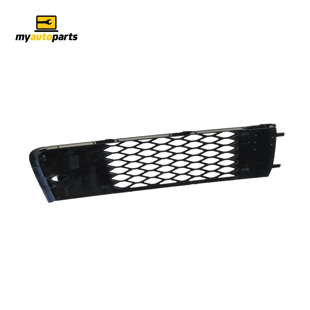 Front Bar Grille Passenger Side Genuine Suits Audi Q7 4L 11/2009 to 9/2015 (Suits One Piece Front Bumper)