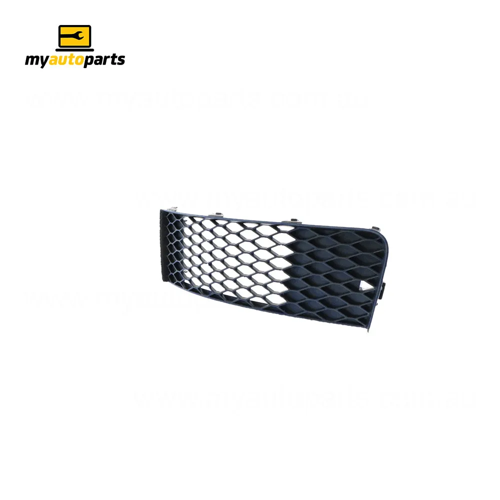 Front Bar Grille Passenger Side Genuine Suits Audi Q7 4L 11/2009 to 9/2015 (Suits One Piece Front Bumper)