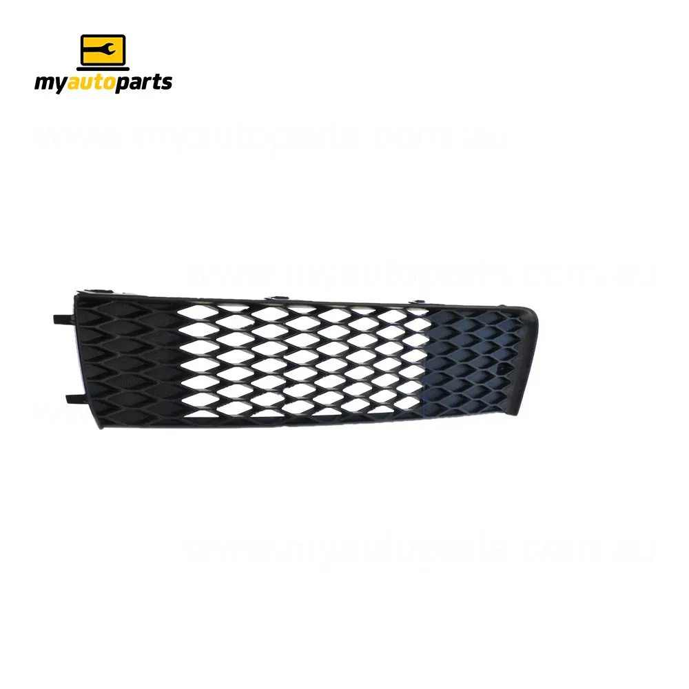 Front Bar Grille Passenger Side Genuine Suits Audi Q7 4L 11/2009 to 9/2015 (Suits One Piece Front Bumper)
