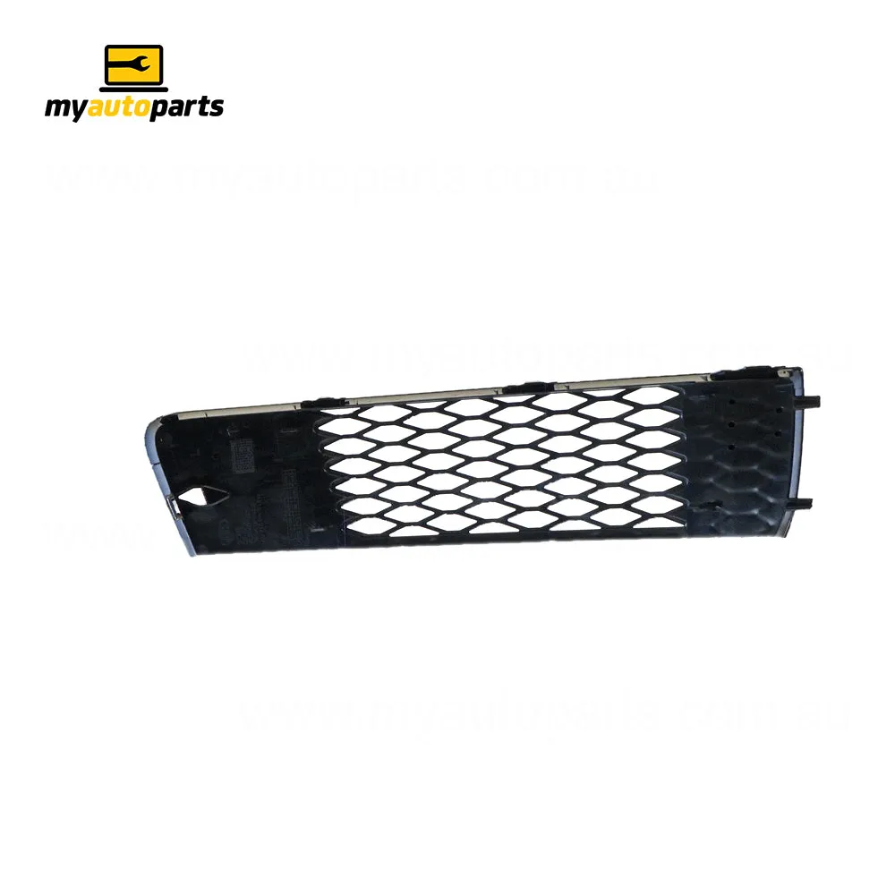 Front Bar Grille Passenger Side Genuine Suits Audi Q7 4L 11/2009 to 9/2015 (Suits One Piece Front Bumper)