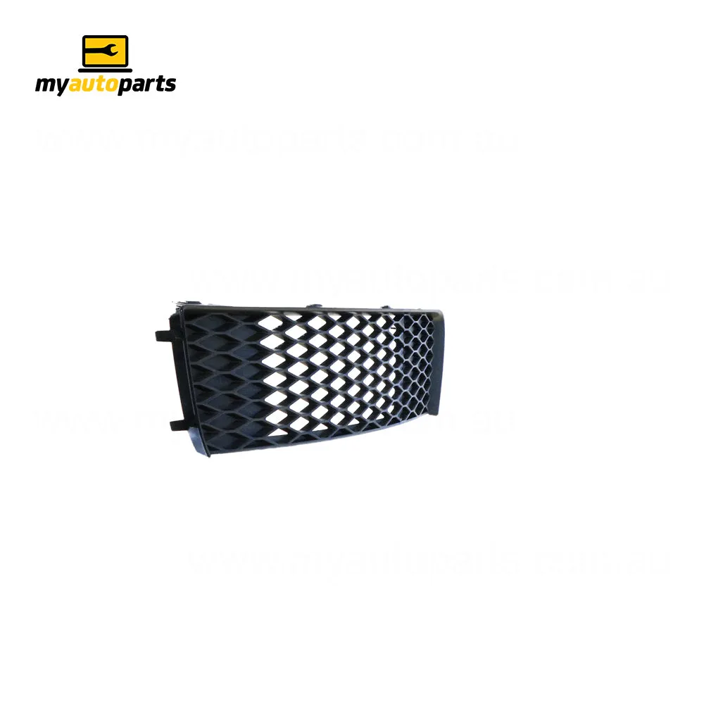 Front Bar Grille Passenger Side Genuine Suits Audi Q7 4L 11/2009 to 9/2015 (Suits One Piece Front Bumper)