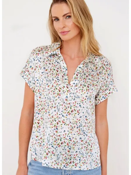 Go Silk Go Luxe Polo in Meadowland
