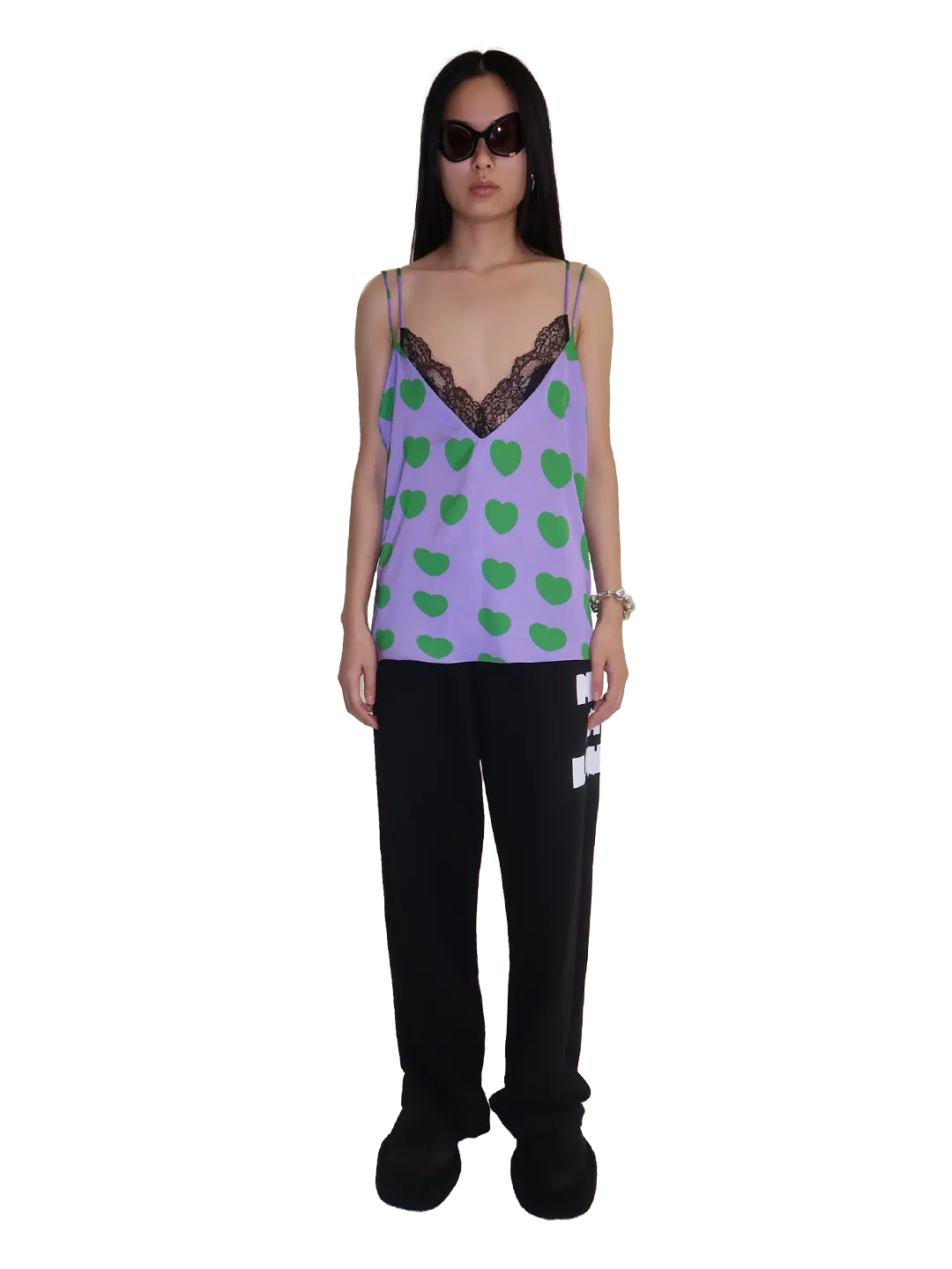 Hearts Camisole Top