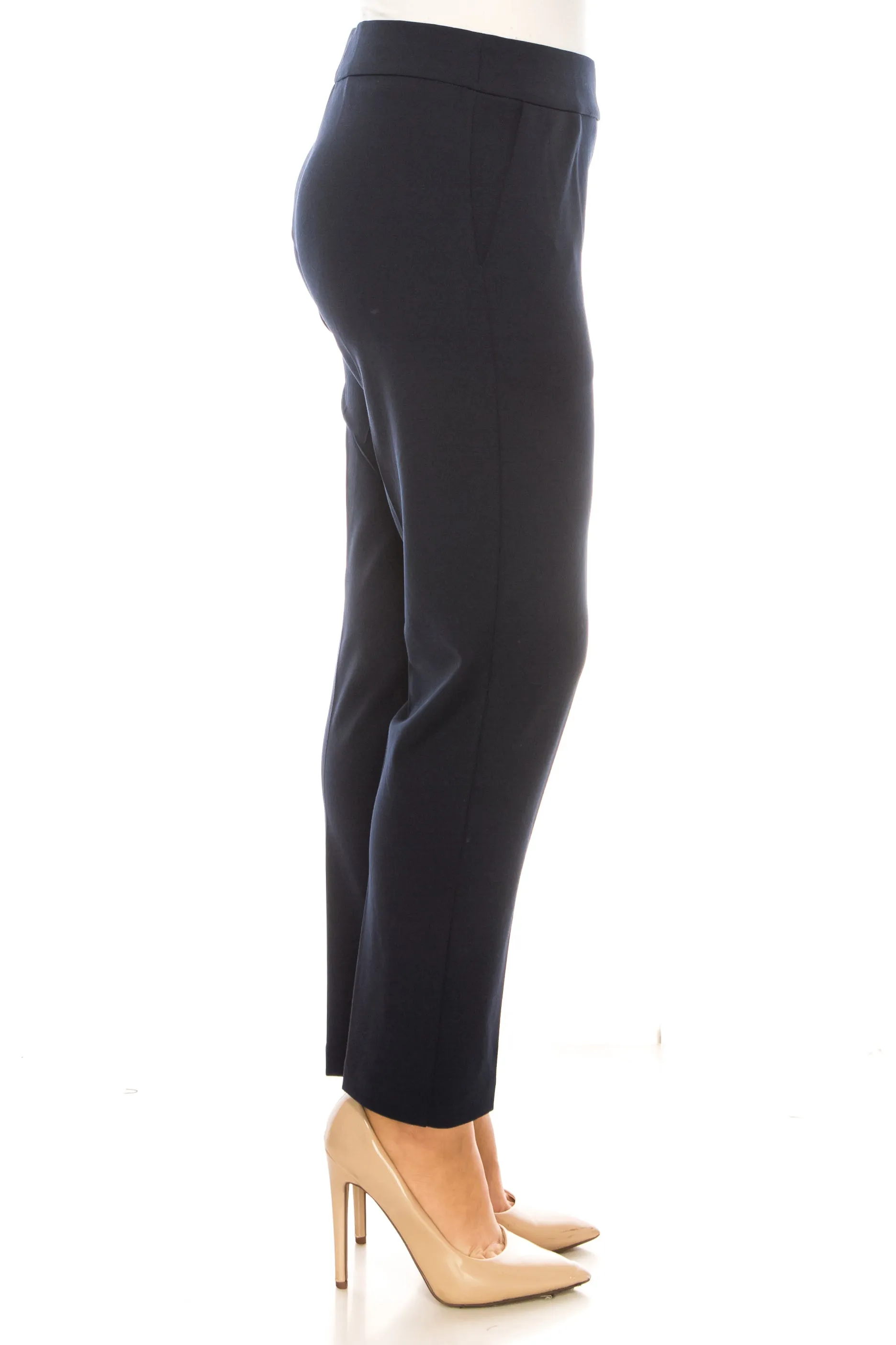 Hope & Harlow Pull-On Straight Leg Pants