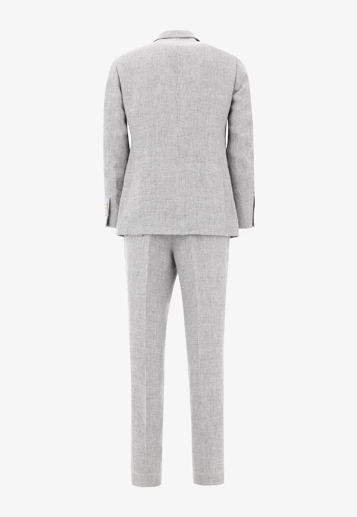 Houndstooth Double-Breasted Suit