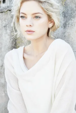 Indigenous Sheer Alpaca Silk Cowl Top Final Sale