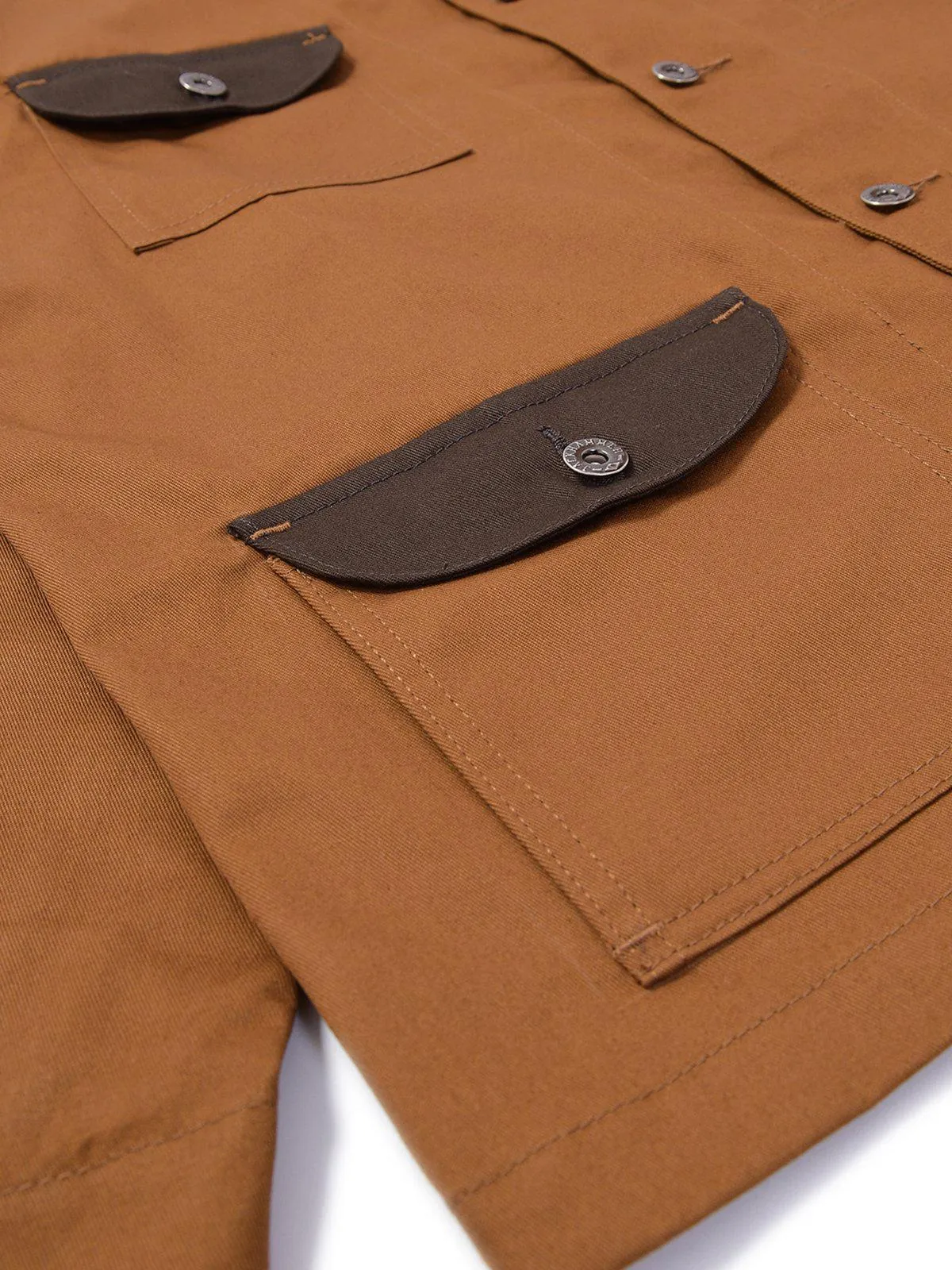 Jackhammer Buster Coverall Jacket Medallion Brown