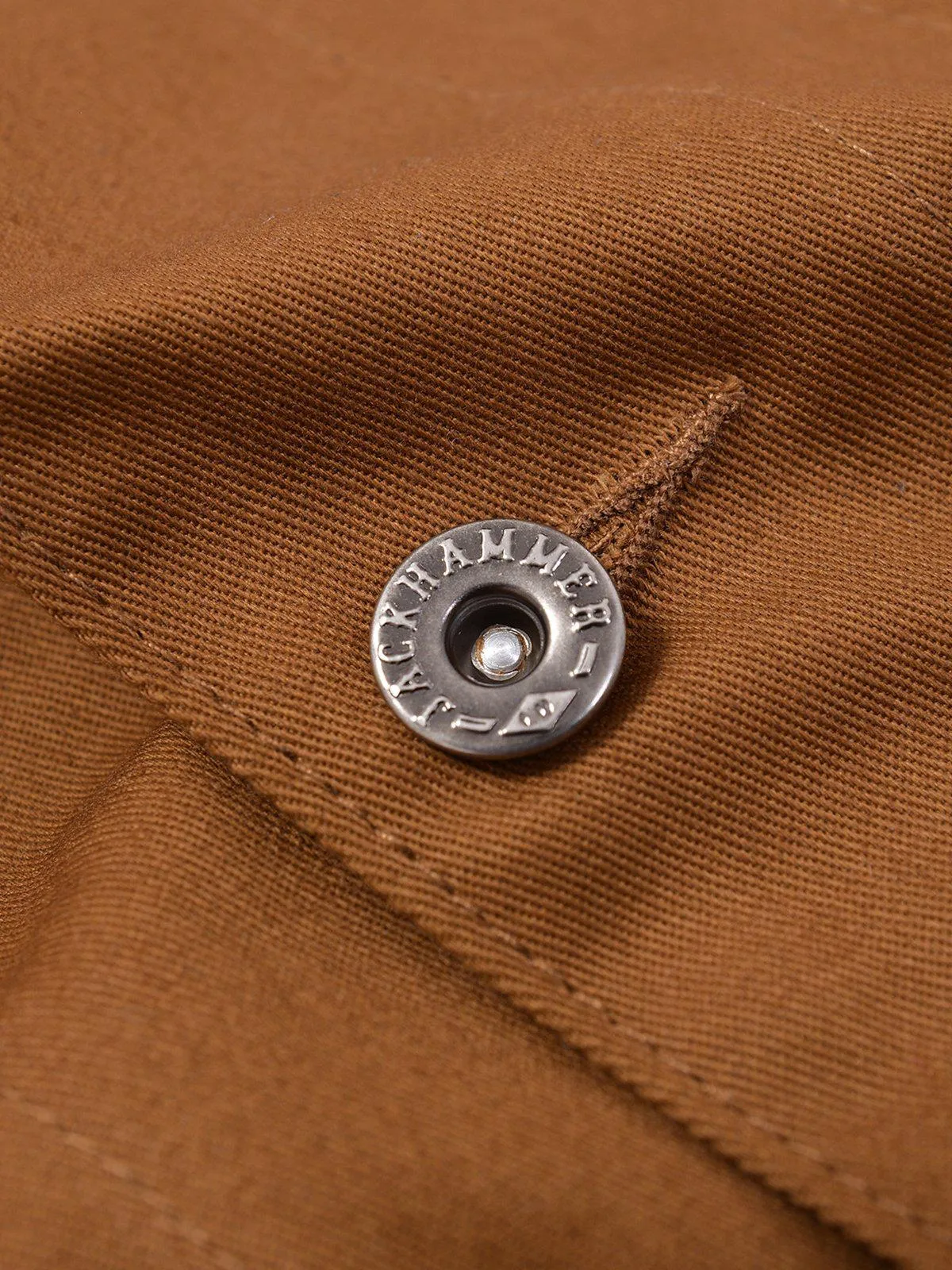 Jackhammer Buster Coverall Jacket Medallion Brown