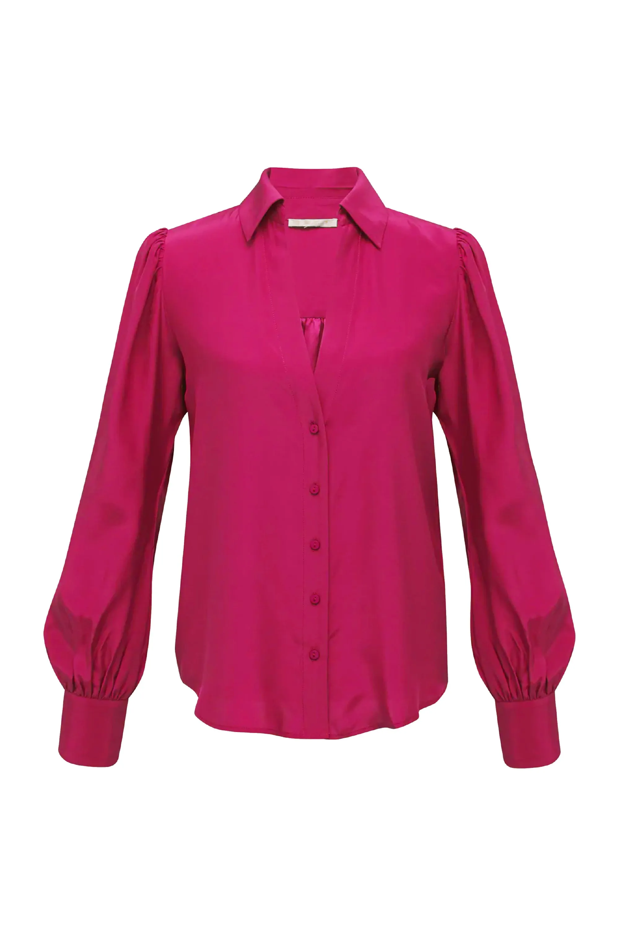 Jocelyn Glam Shirt Magenta Glow