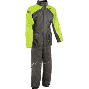 Joe Rocket RS-2 Men's 2-Piece Street Racing Motorcycle Rain Suits - Hi-Viz/Neon / 3X-Large