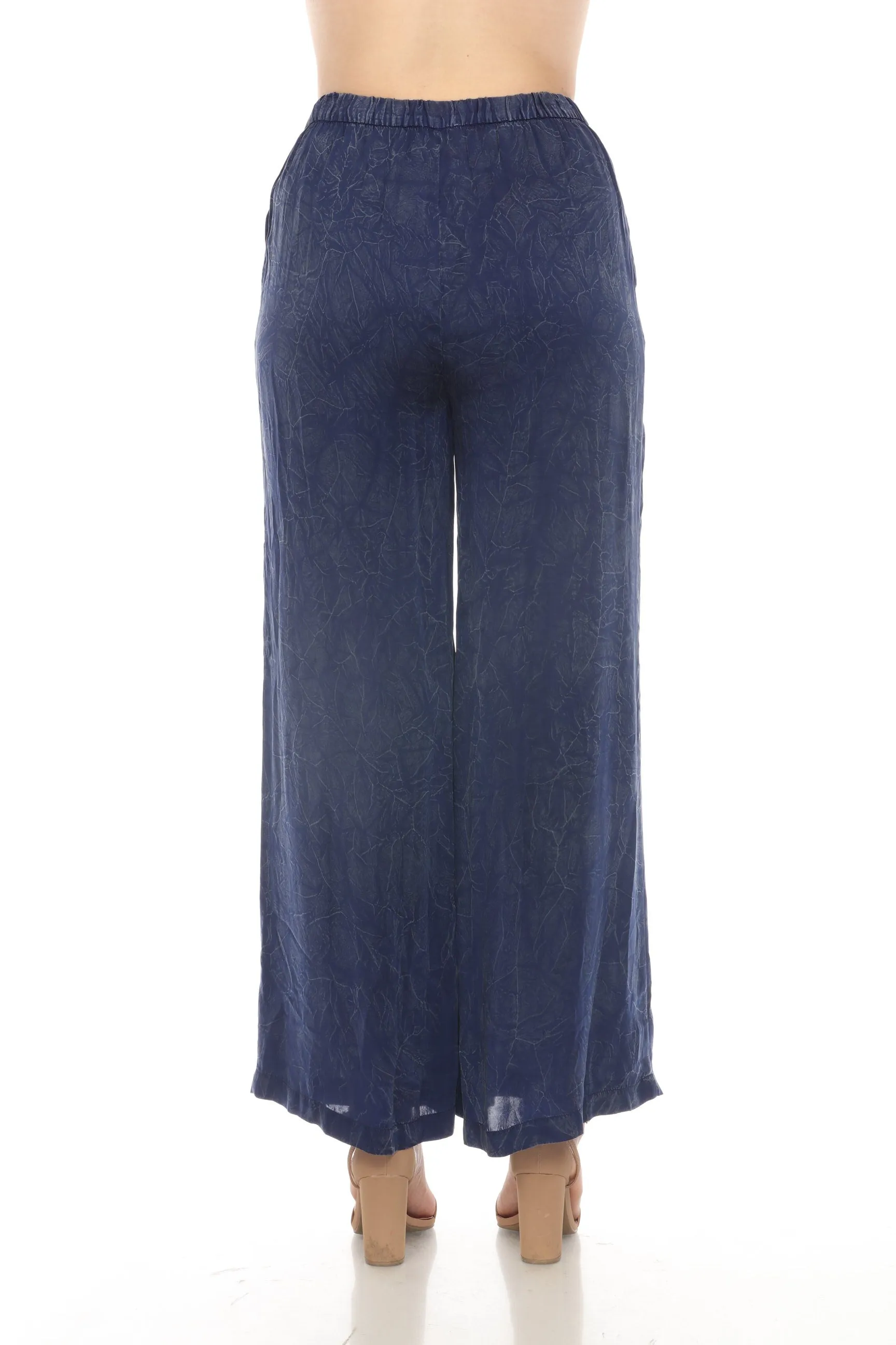 Johnny Was Jade Blue Corianne Easy Pants L60024