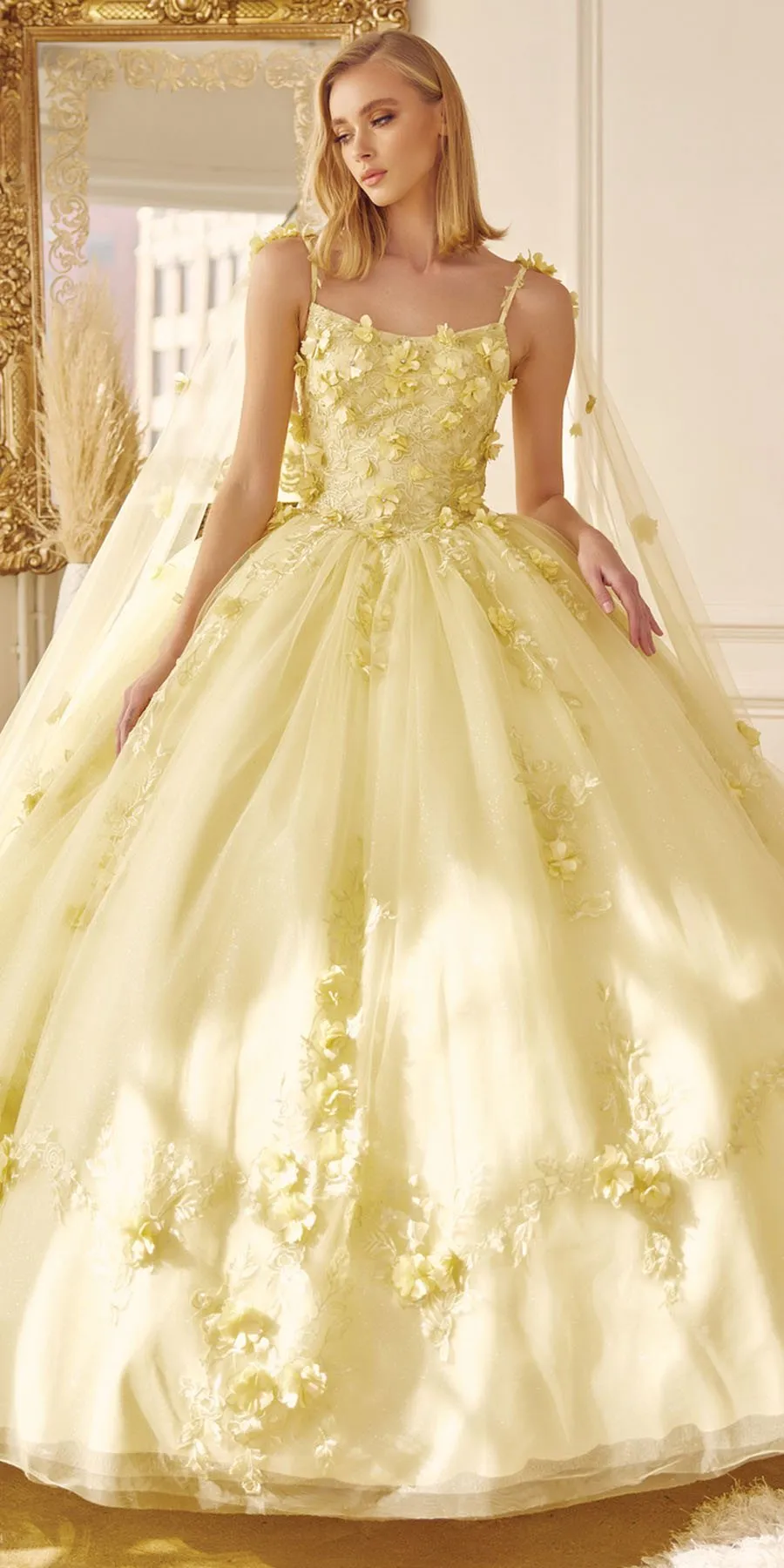 Juliet 1436 A-Line Ball Quinceanera Poofy Gown