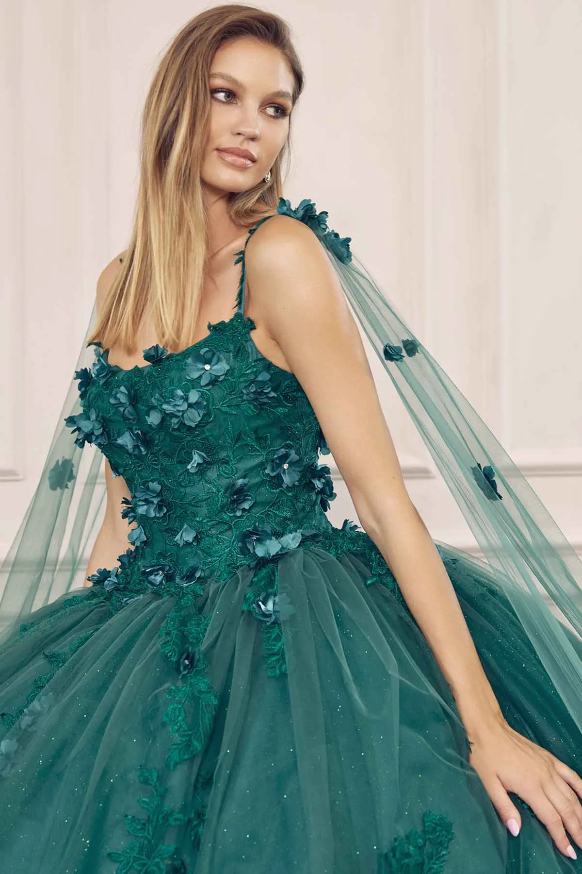 Juliet 1436 A-Line Ball Quinceanera Poofy Gown