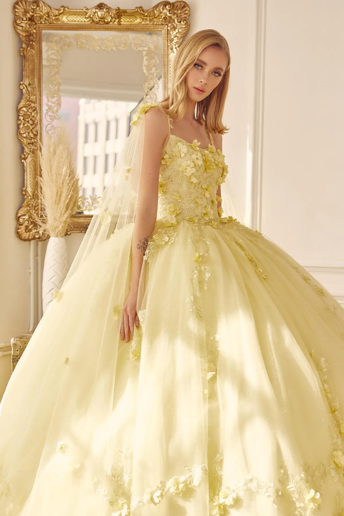 Juliet 1436 A-Line Ball Quinceanera Poofy Gown