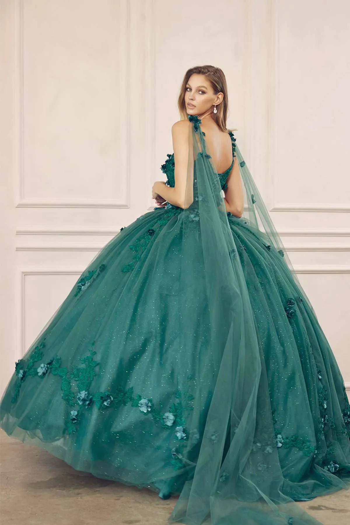 Juliet 1436 A-Line Ball Quinceanera Poofy Gown