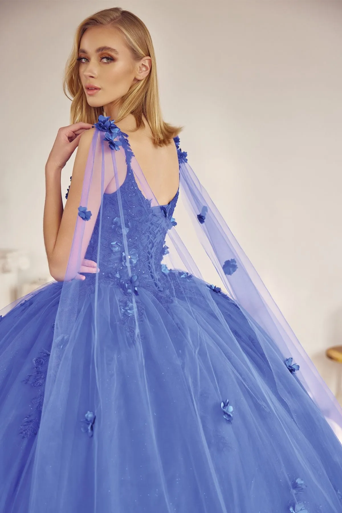 Juliet 1436 A-Line Ball Quinceanera Poofy Gown