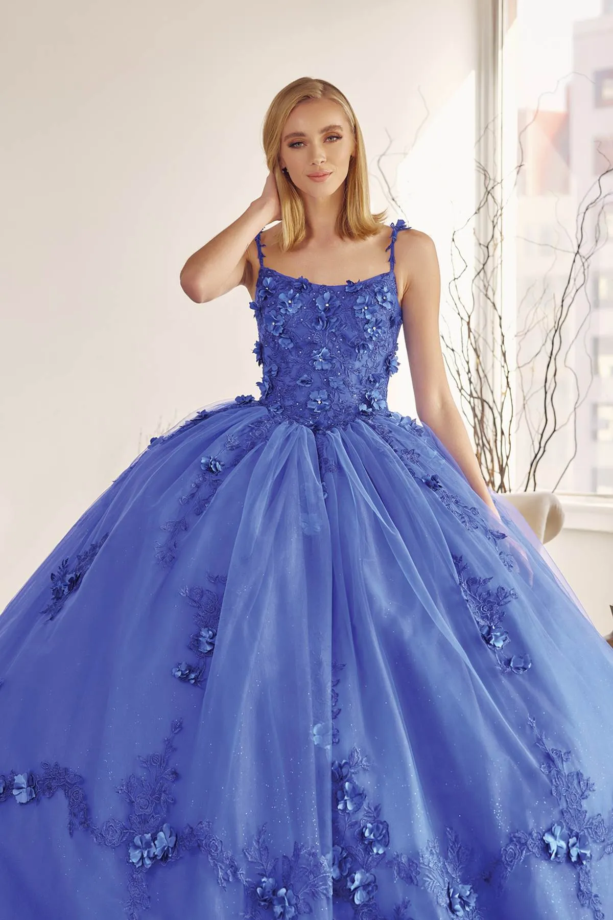 Juliet 1436 A-Line Ball Quinceanera Poofy Gown