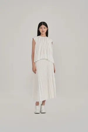 Kaymen Pleat Top